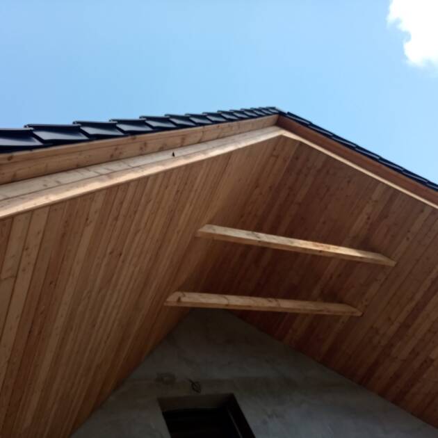 modřínová fasáda rhombus